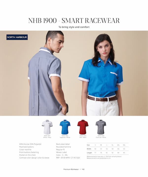 Business Uniform Printing |Corporate Uniform Singapore|Luminious ...